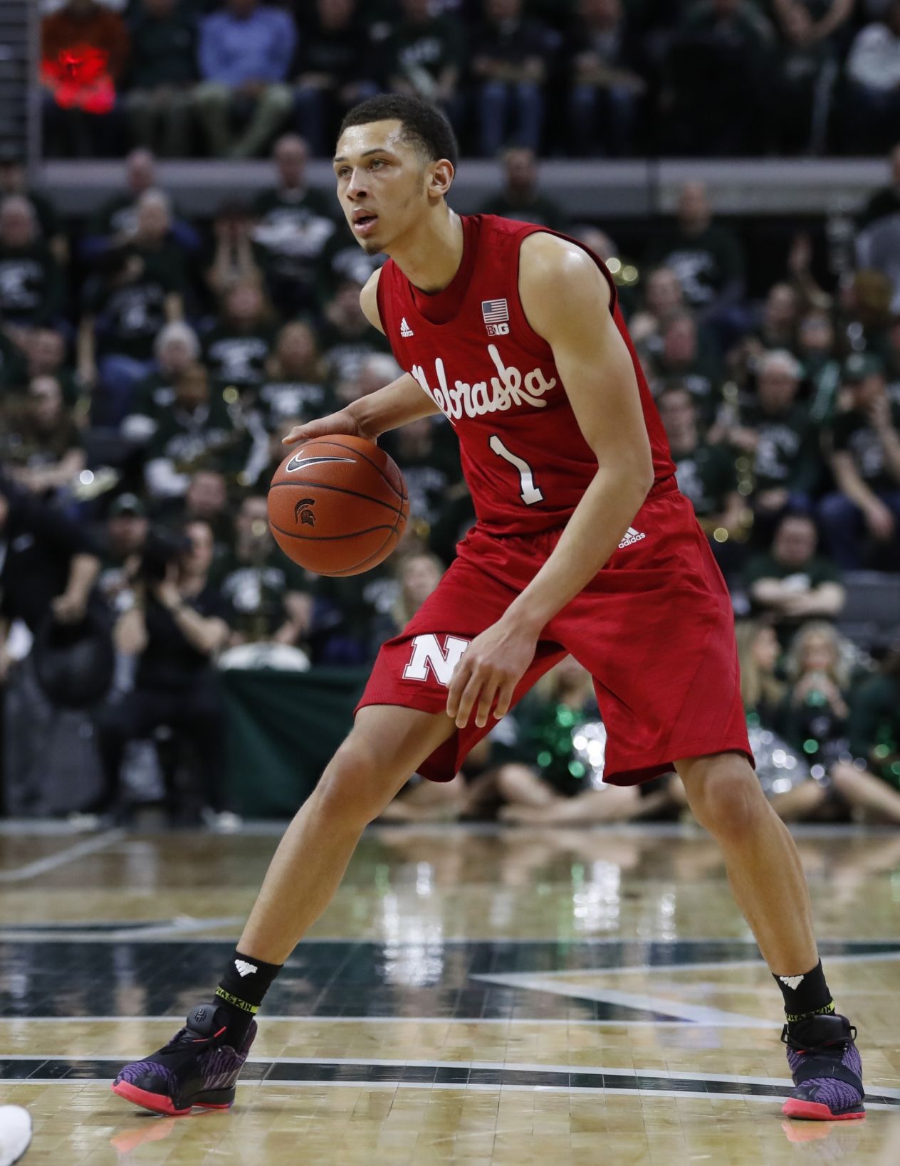 Nebraska Michigan St Basketball